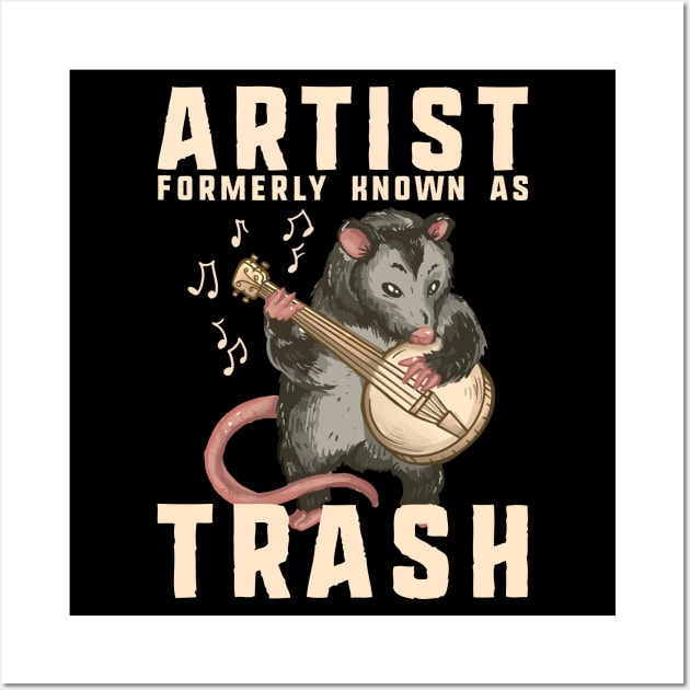 Artist formerly know as trash Wall Art by Emmi Fox Designs